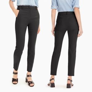 NWT J Crew Petite Black High Rise Cameron Pants Size P0